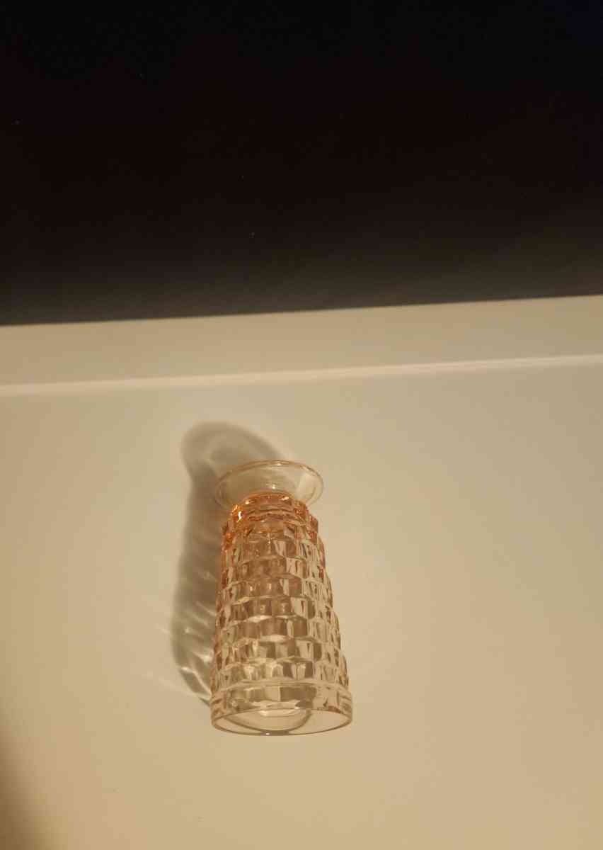 vintage Colony Whitehall cube pattern glass tumblers tall gl