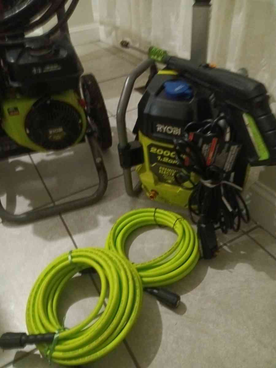 royobi power washers