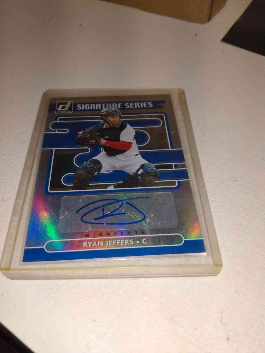 2021 panini autograph Ryan Jeffers