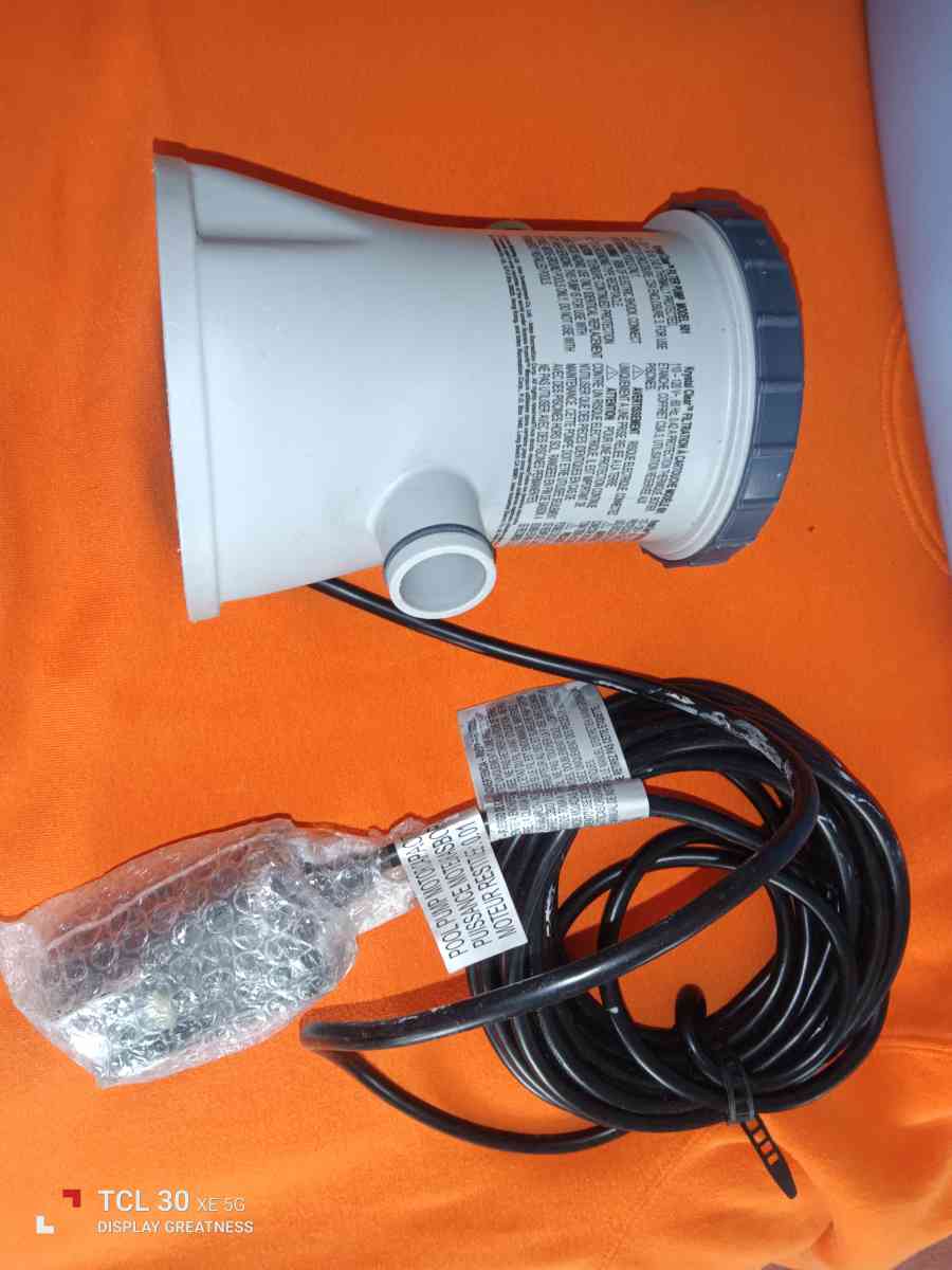 Krystal clear pool pump