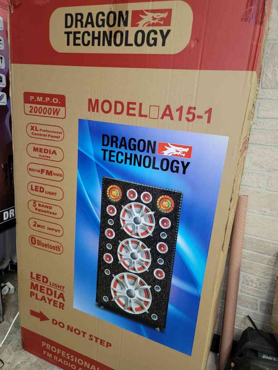 2000 watt speaker with karaoke