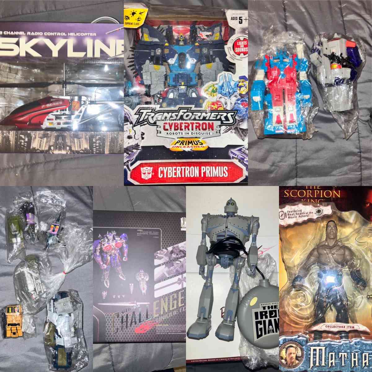 Robots and action figures