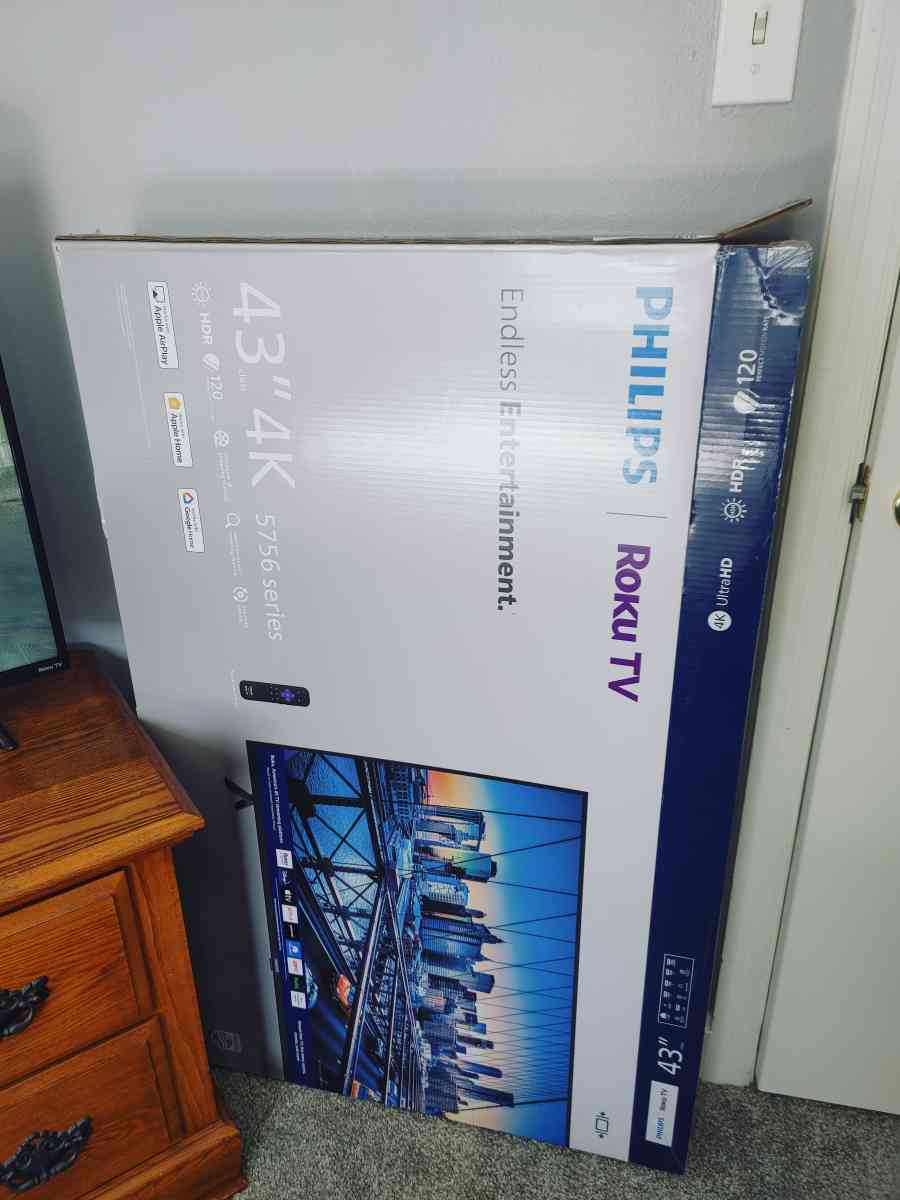 Phillips 43 inch 4k Smart TV