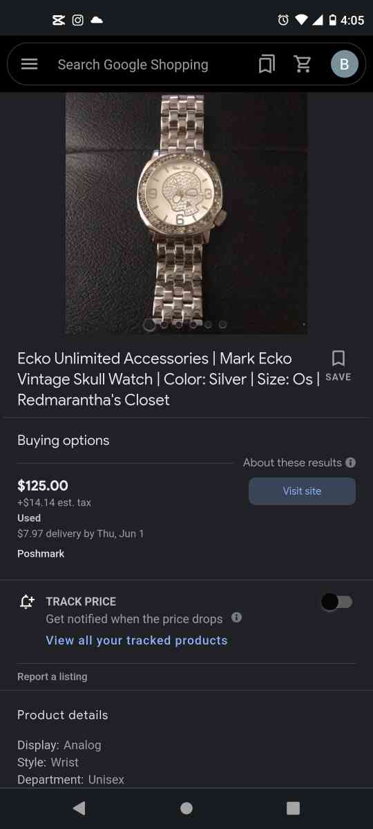 mark ecko mens watch