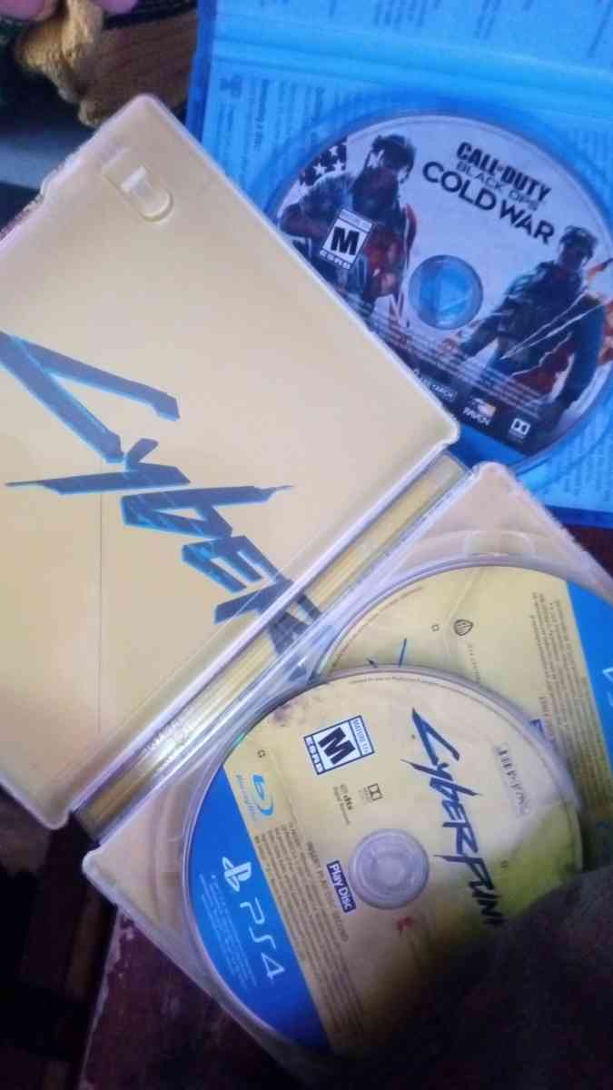 black ops coldwad nd cyber punk for PS4