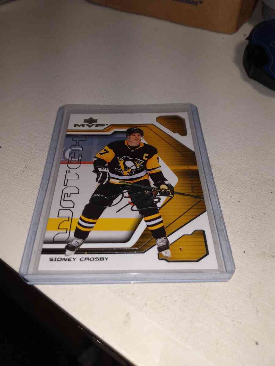 2122 upper Deck MVP hockey Sidney Crosby