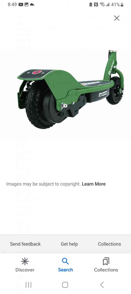 RX200 Electric scooter offroad