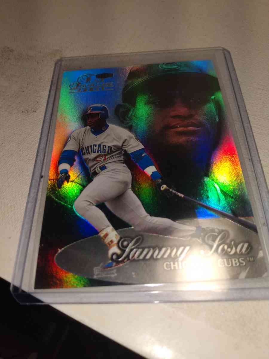 1998 flair showcase power Sammy Sosa