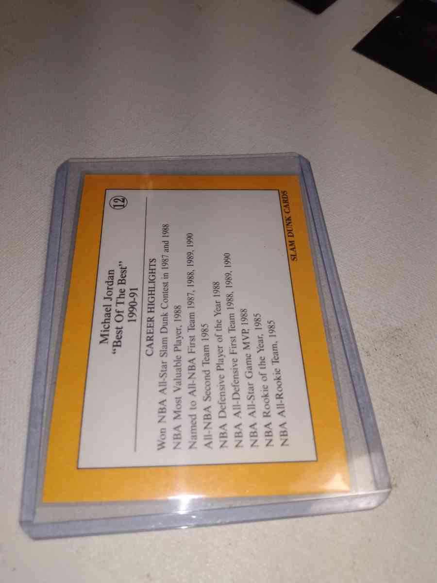 1991 1992 Michael Jordan slamming