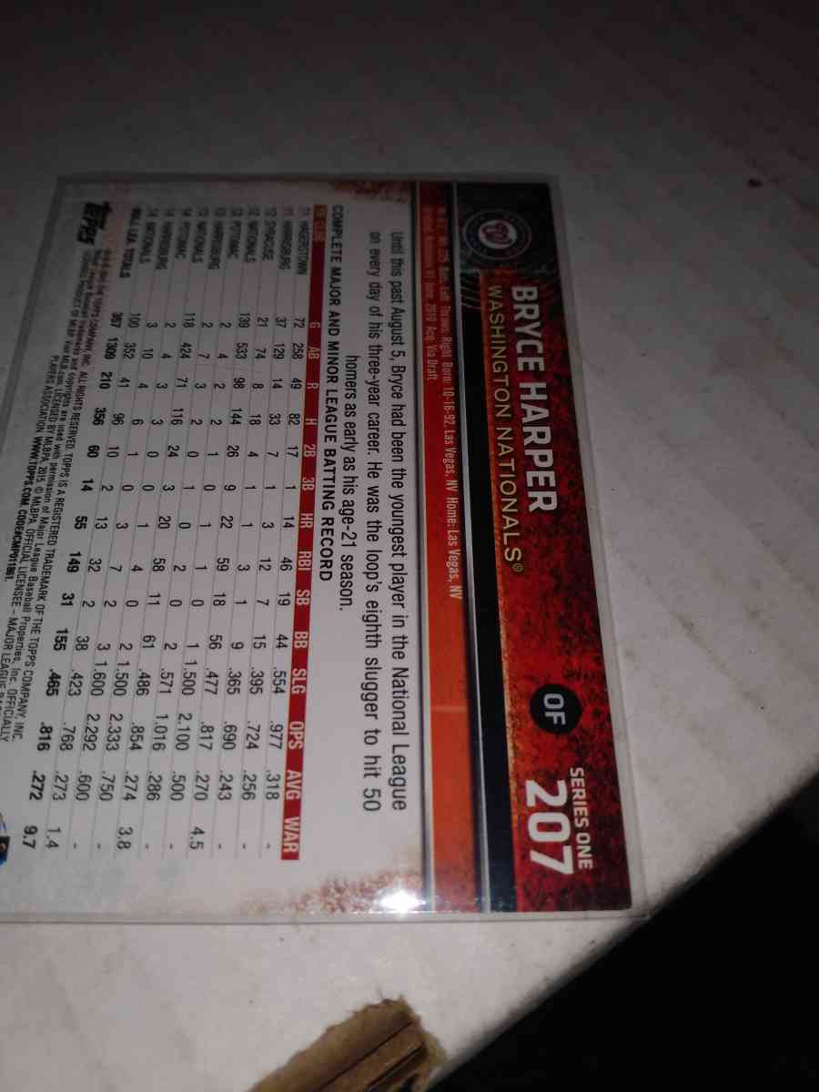 2015 Topps Bryce Harper