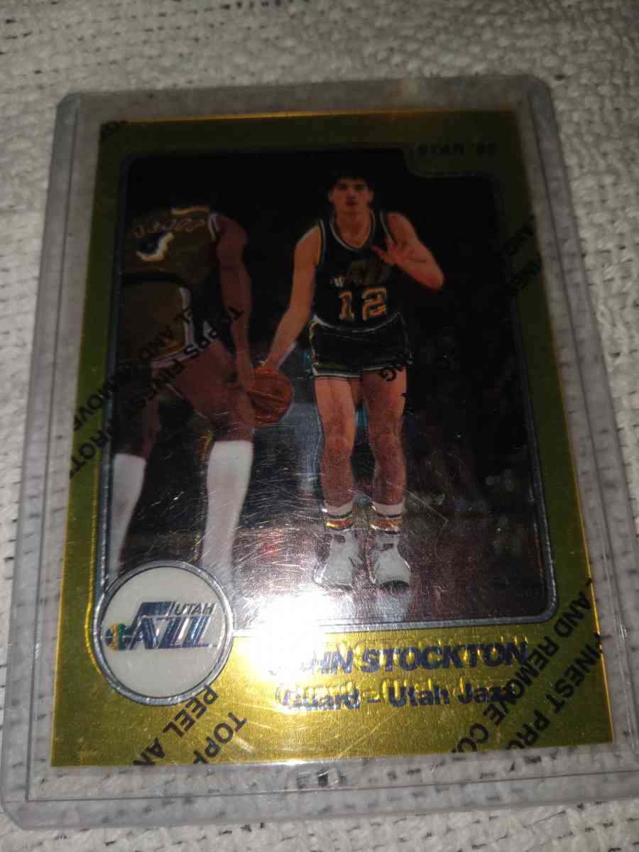 1985 John Stockton Basketball Card