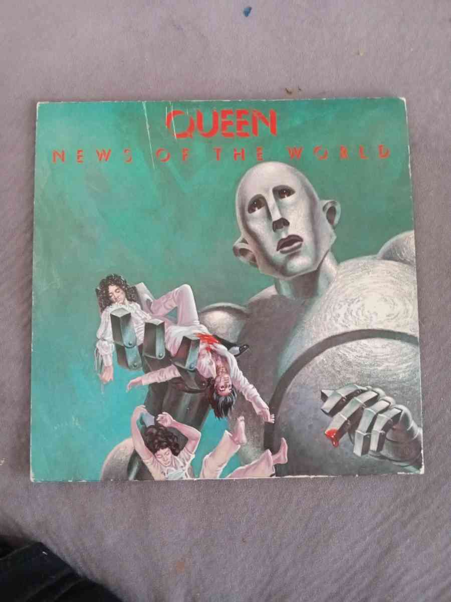 1977 Queen Album Record News of the World