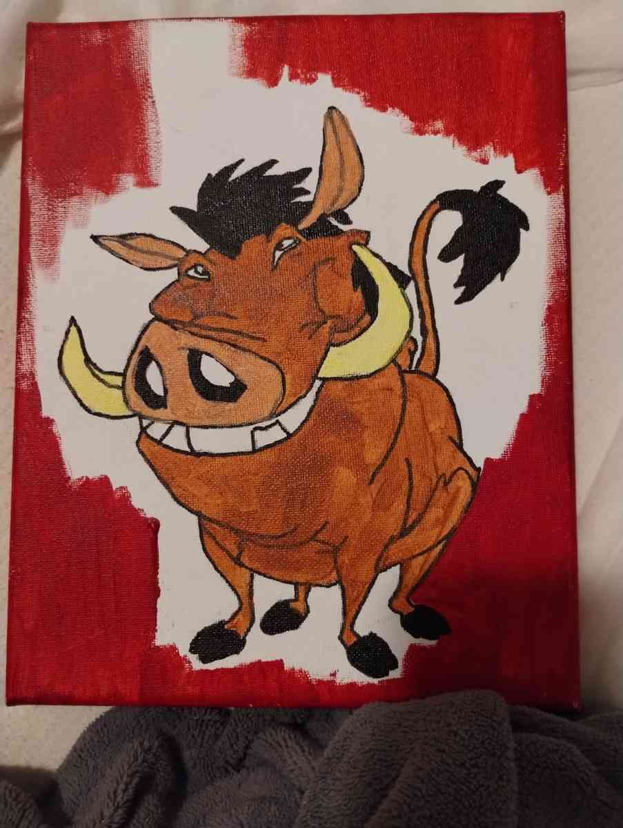pumba painting