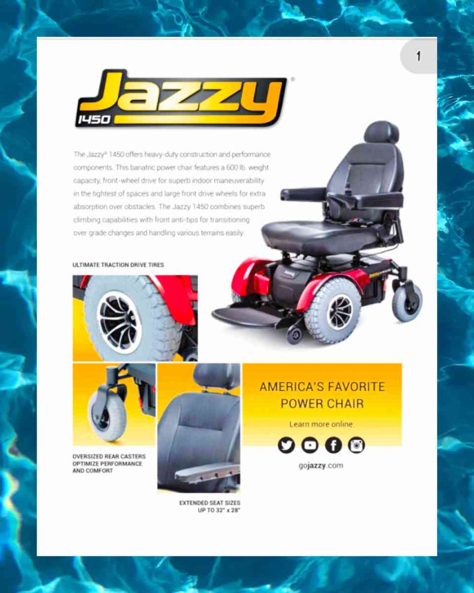 Jazzy Select elite power chair