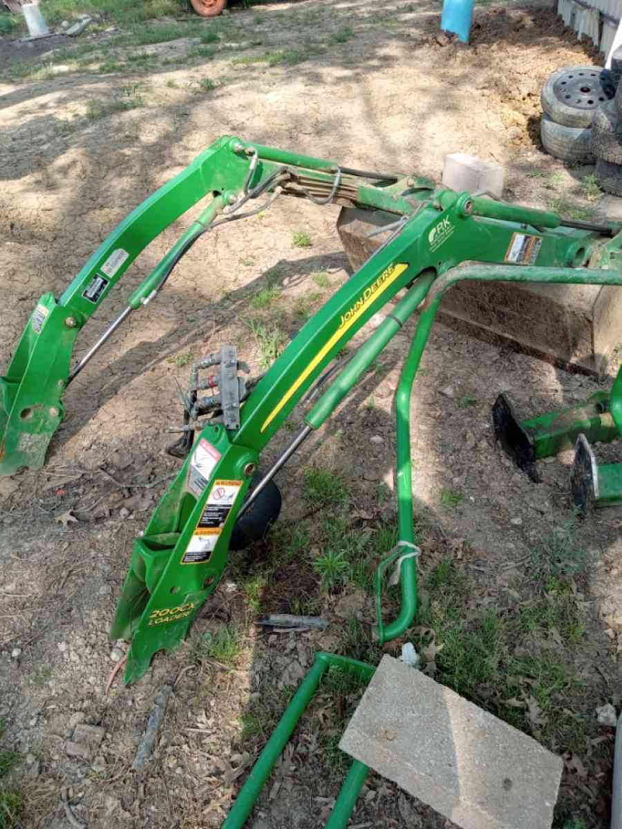 John Deere front loader