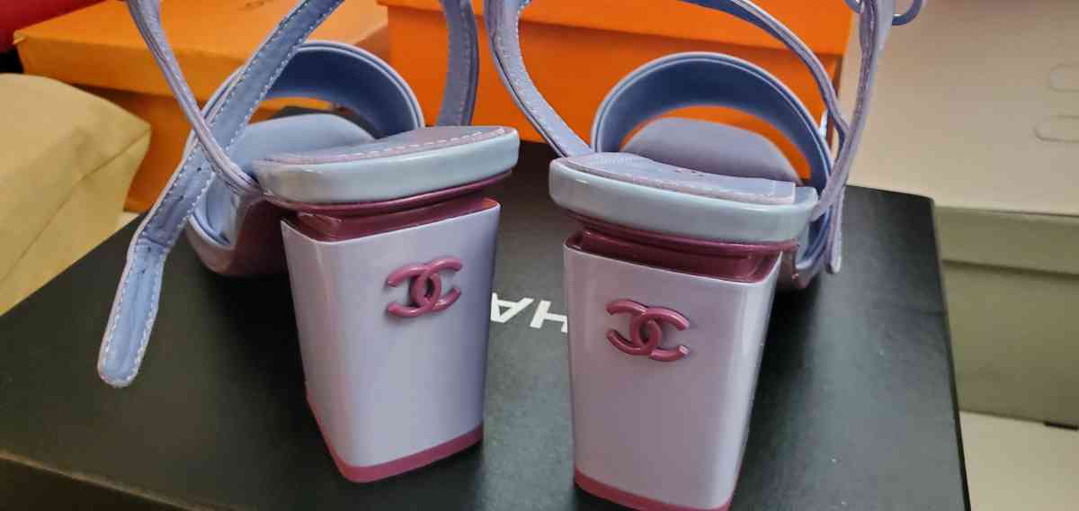 lavander heels shoes