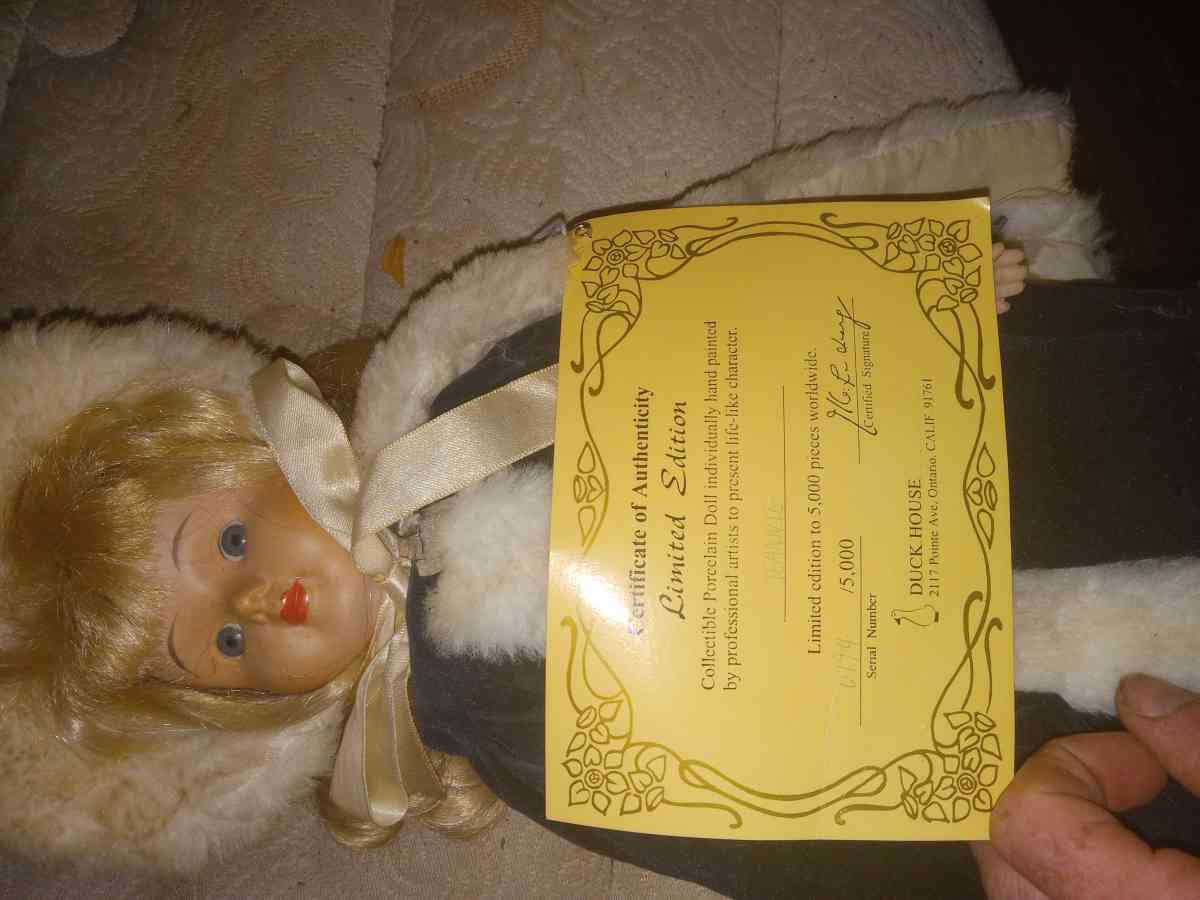 vintage authentic porcelain dolls