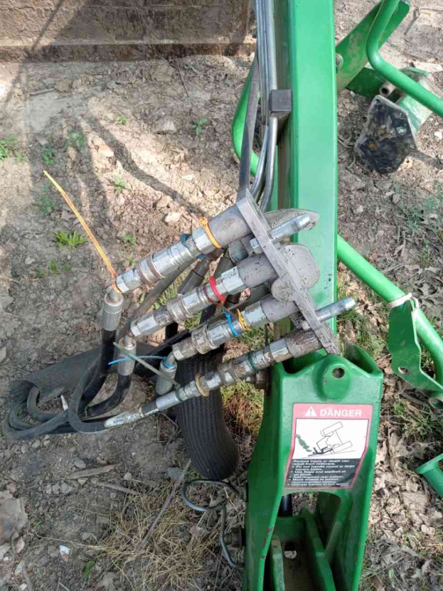 John Deere front loader