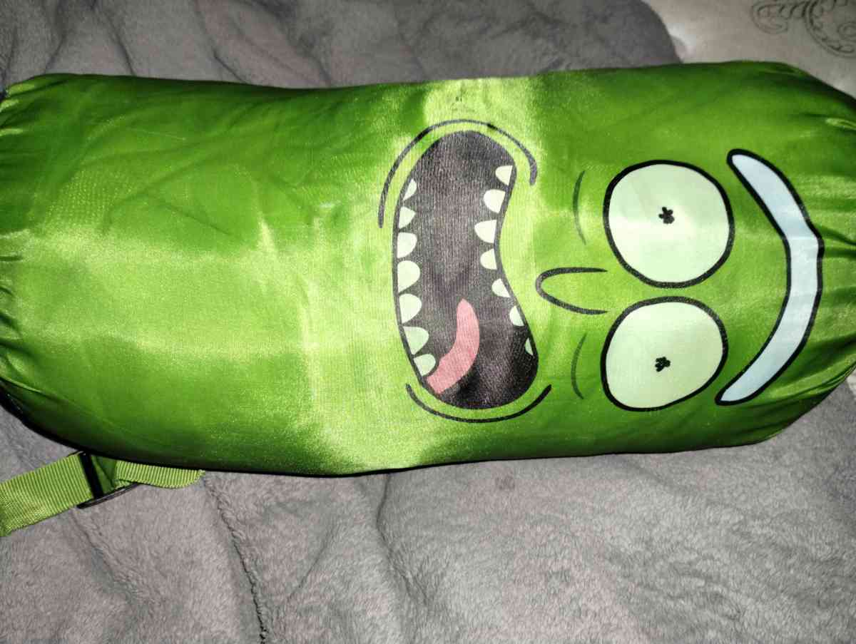 Pickle Rick Sleeping bag Child size