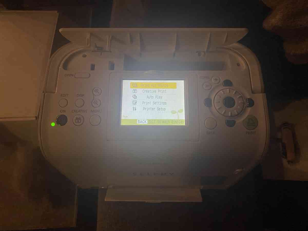 canon selphy ES2 printer