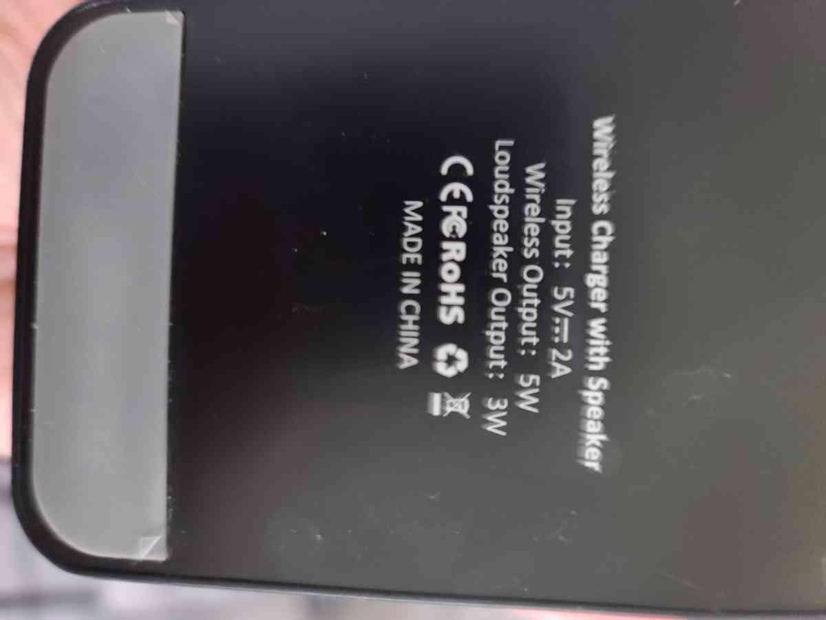 Dallas cowboys speaker Bluetooth plus wireless charger