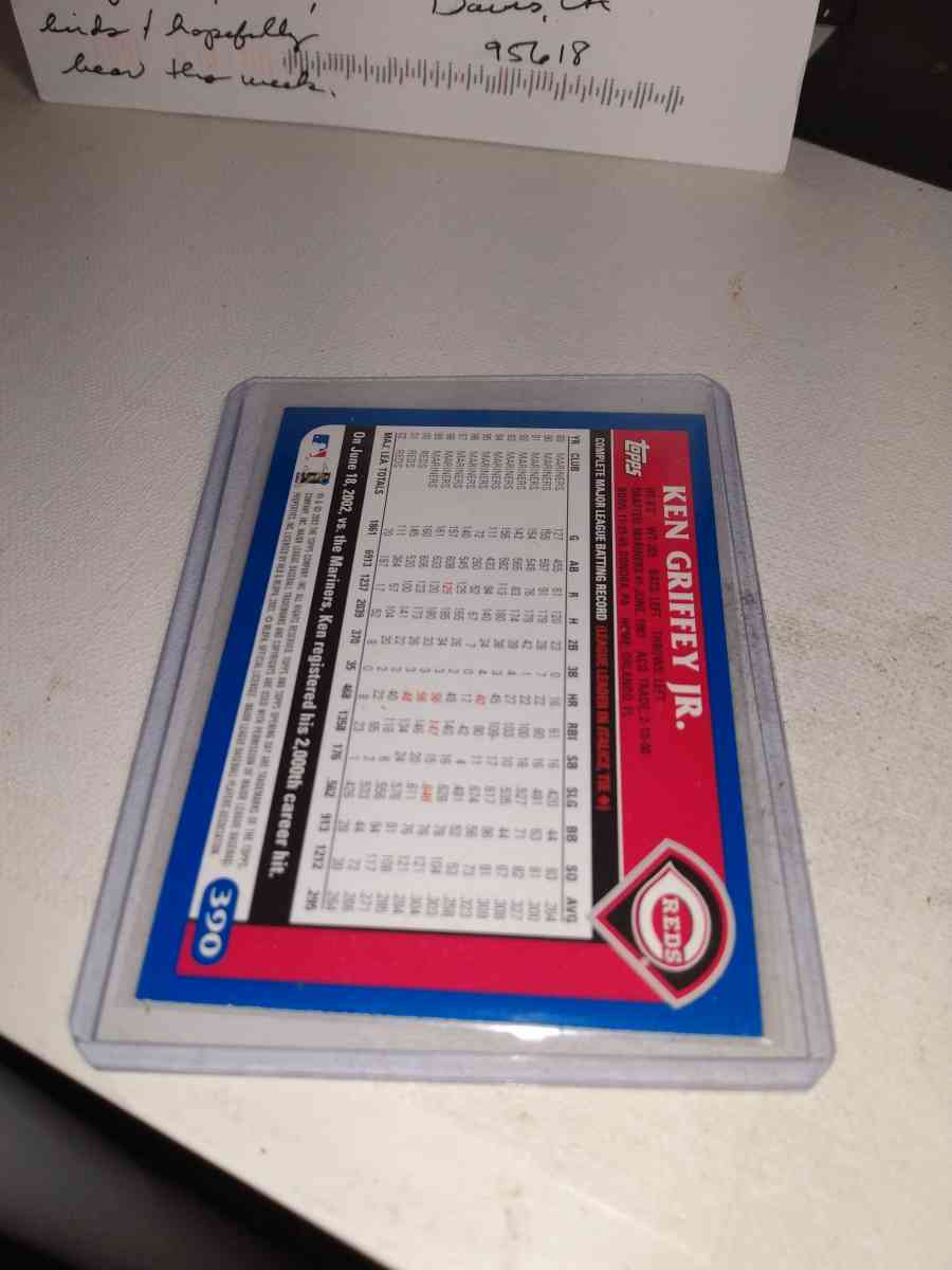 Topps 2003 Ken Griffey Jr