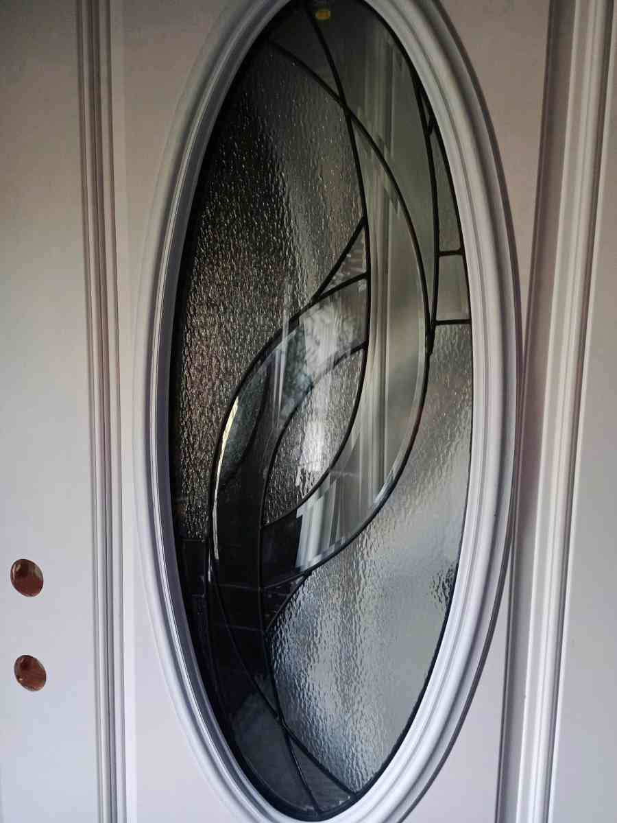 36x80 Exterior Entryway Doors Oval Lite Double Doors