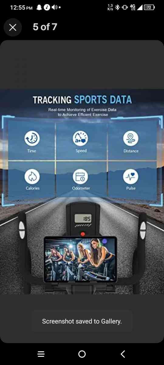 Chaoke Stationary Exercising Bike NEW