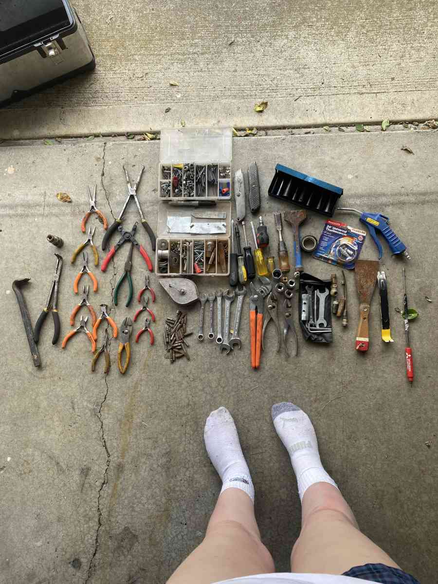 tool box with extra tools