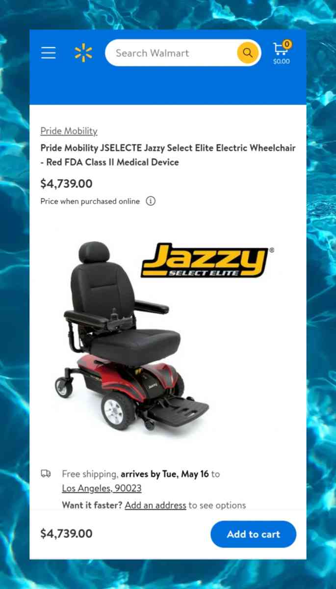 Jazzy Select elite power chair