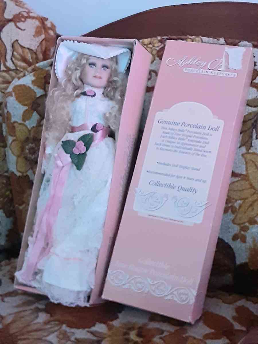 Ashley Belle Porcelain Keepsake Doll