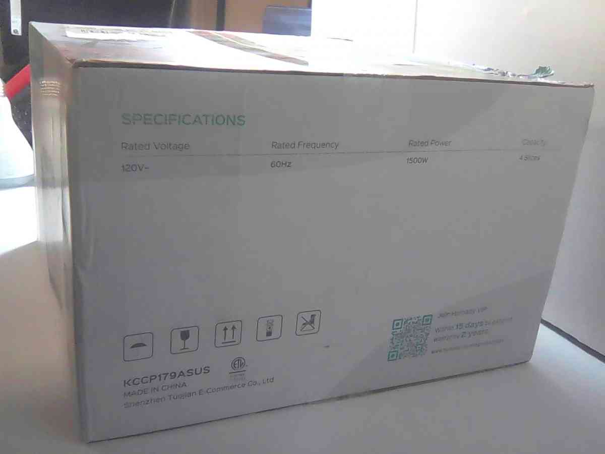 toaster ikich by Homasy stainless steel