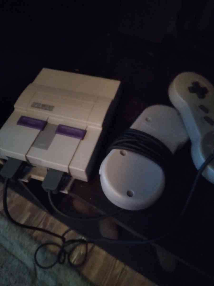 mini super nintendo with pre loaded games
