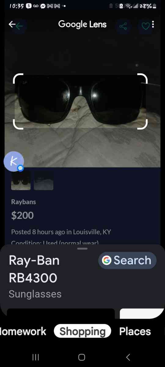 Black Rayban Sunglasses