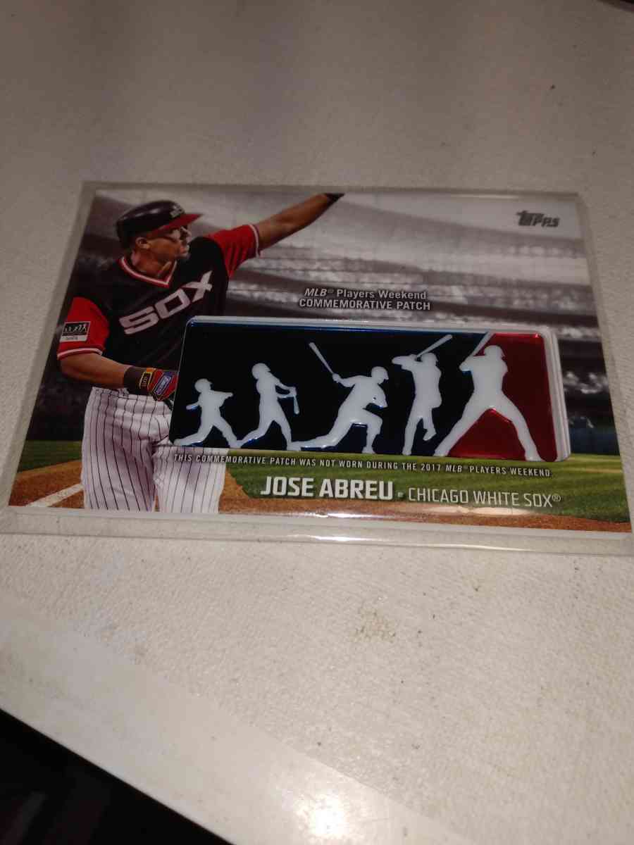 2018 commemorative patch players weekend logo patch card Jos