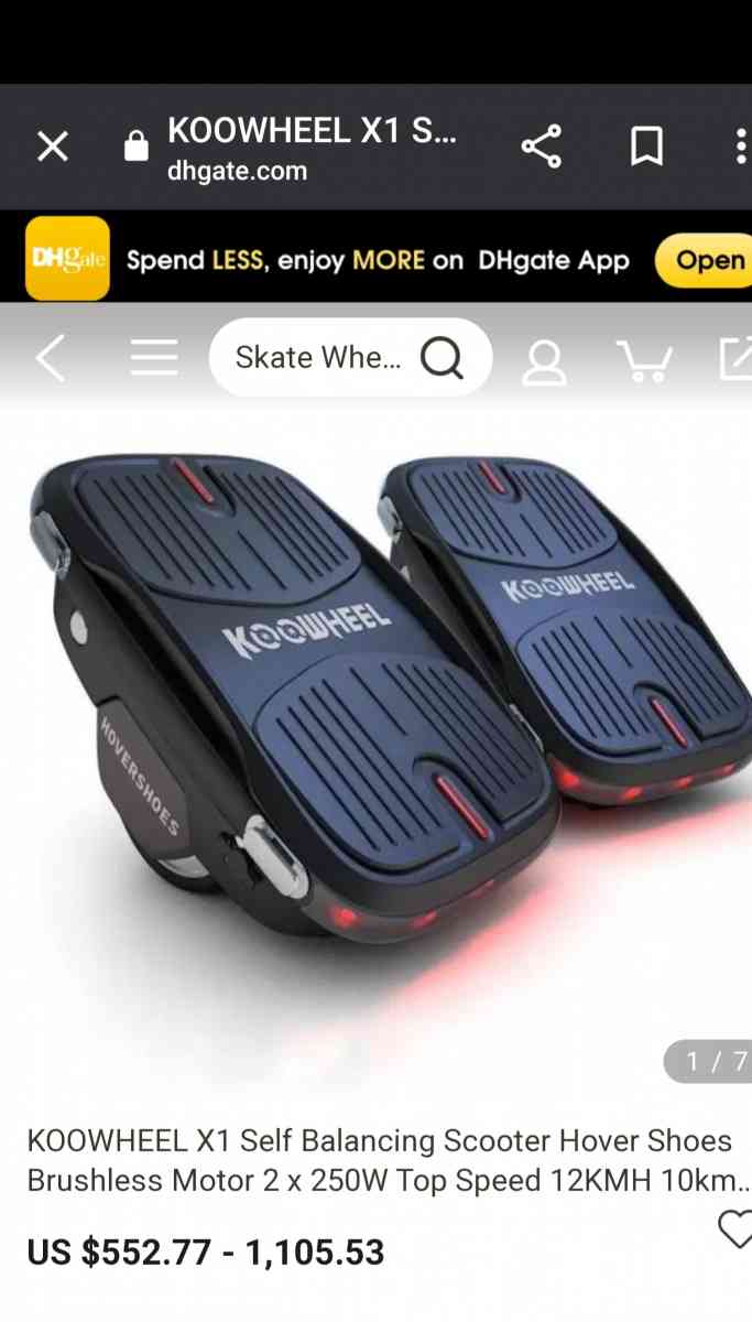 KooWheels Hovershoes