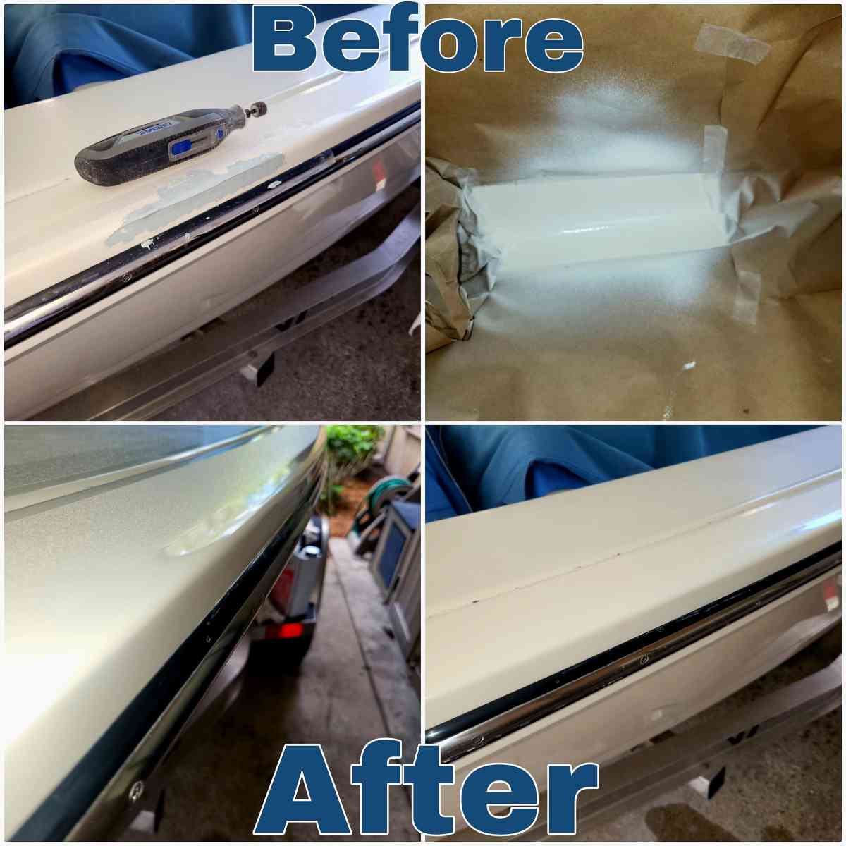 Fiberglass and paint reepairs