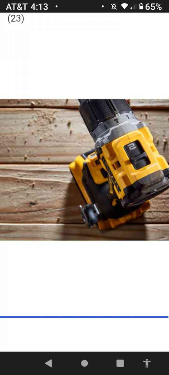 DEWALT 20V MAX XR 33spd HAMMER DRILL
