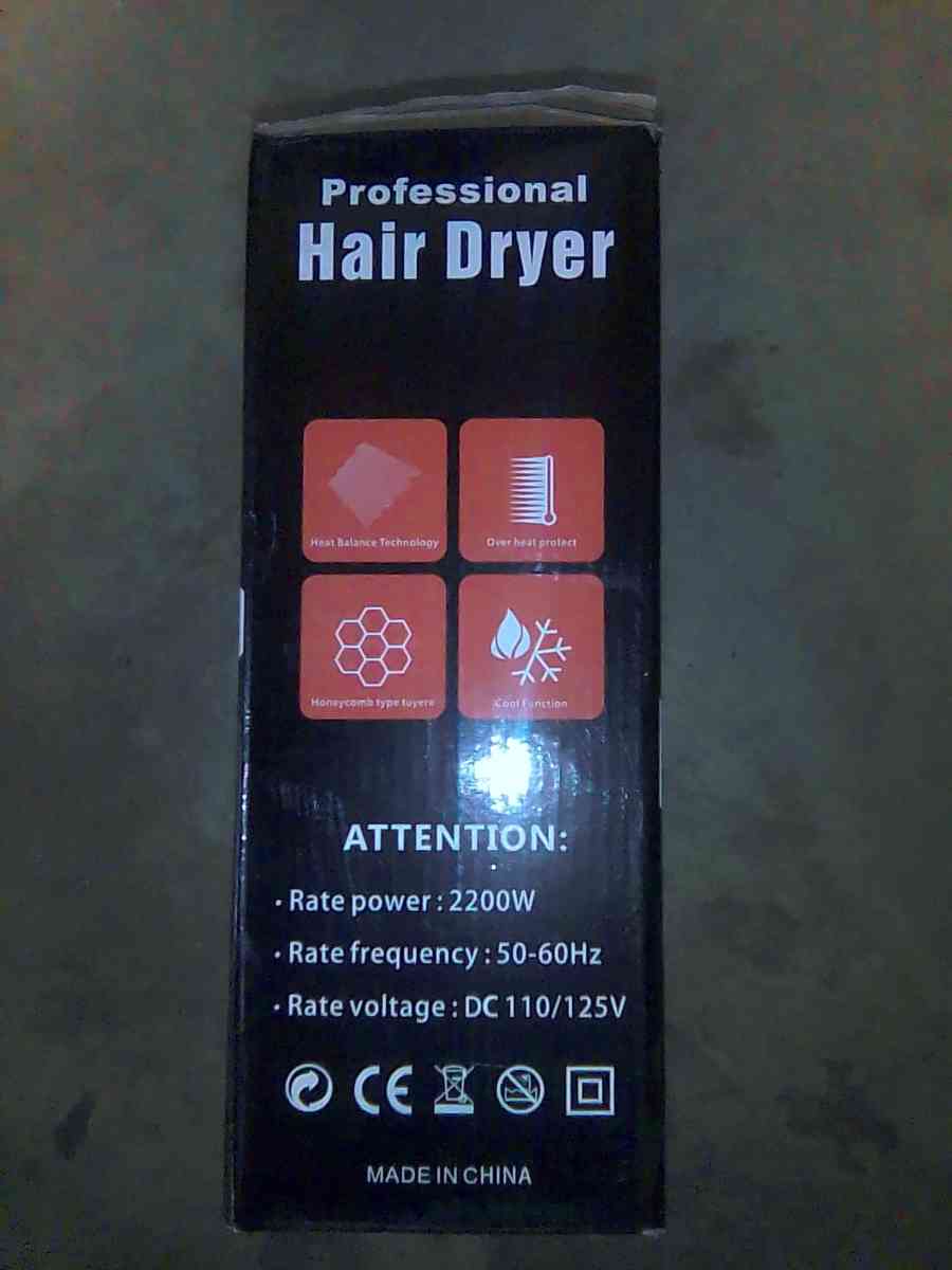 Trenzoro professional hair dryer 2200 watts