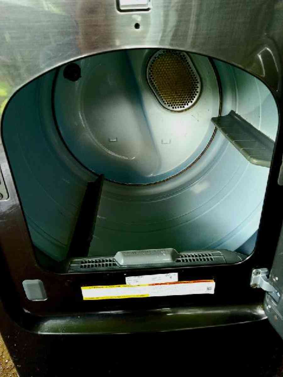 2022 Samsung stainless steel washer and dryer set