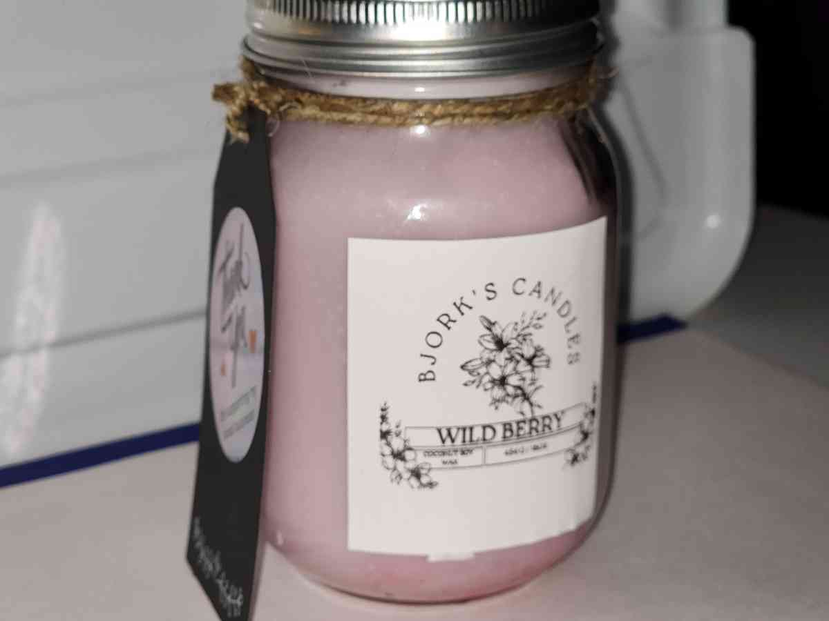 Handmade 16 oz Mason Jar Candle
