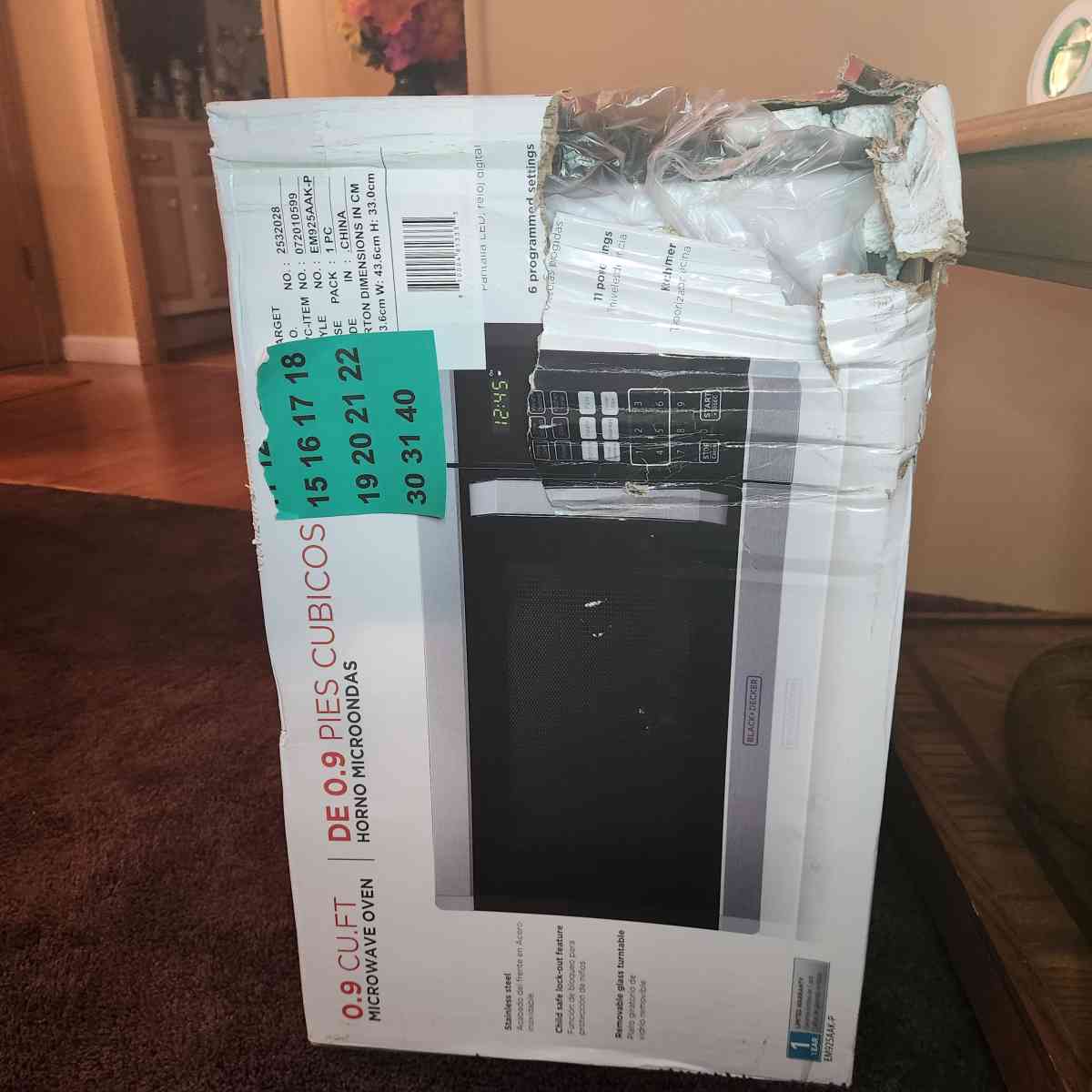 microwave black and decker