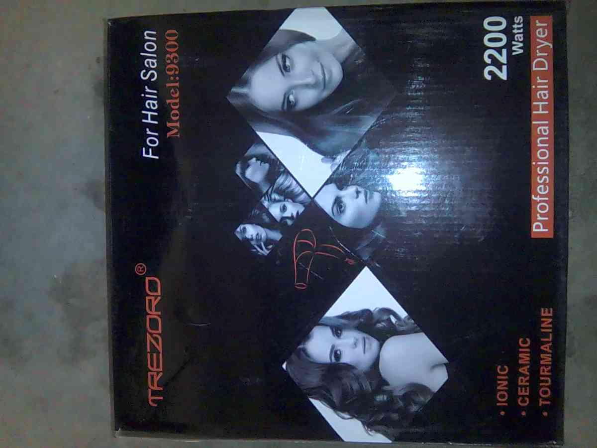 Trenzoro professional hair dryer 2200 watts