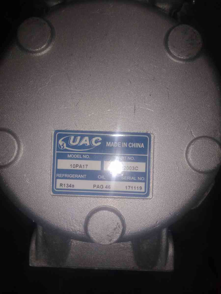 Brand New UAC AC Compressor
