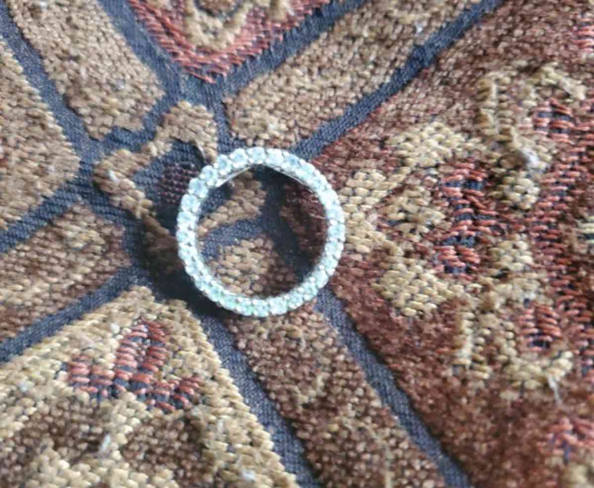 Sterling Silver And Swarovski Crystal Ring