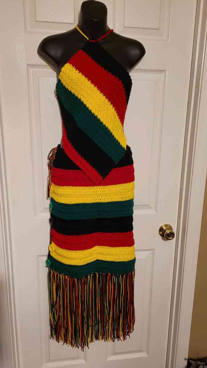 Custom Made Crochet Halter Tops and Bucket Hats