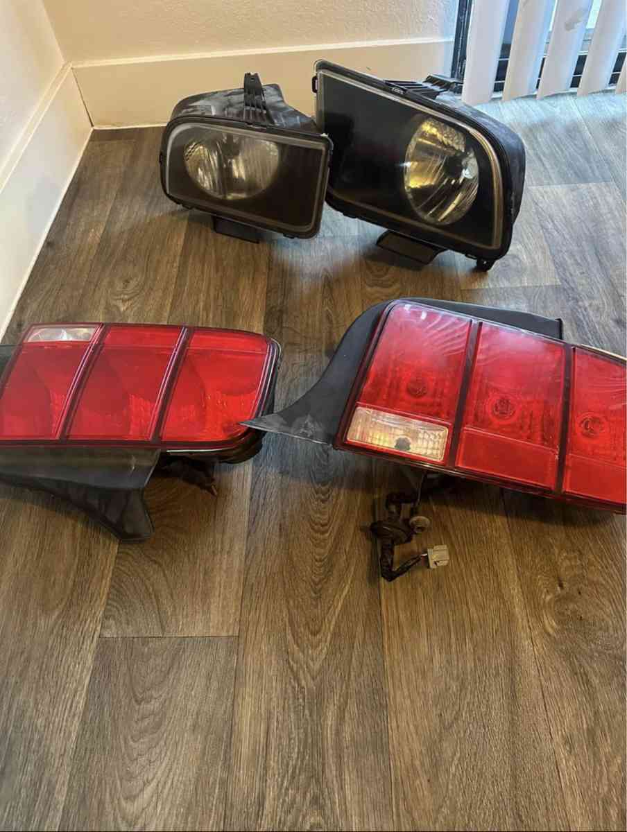 headlights and taillight