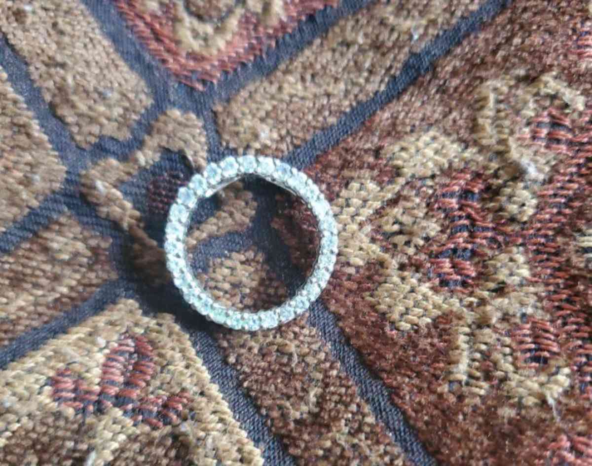 Sterling Silver And Swarovski Crystal Ring