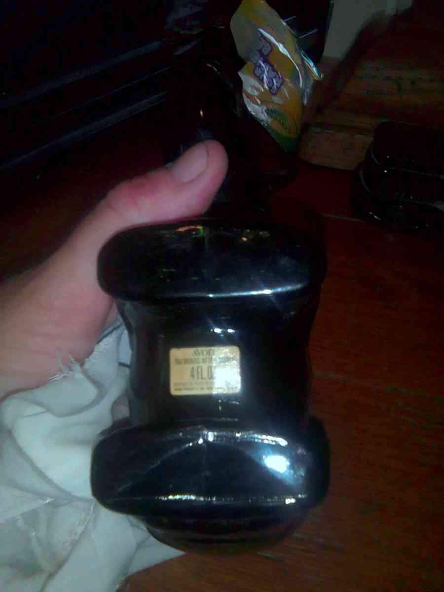 vintage rhinoceros mens cologne Avon bottle