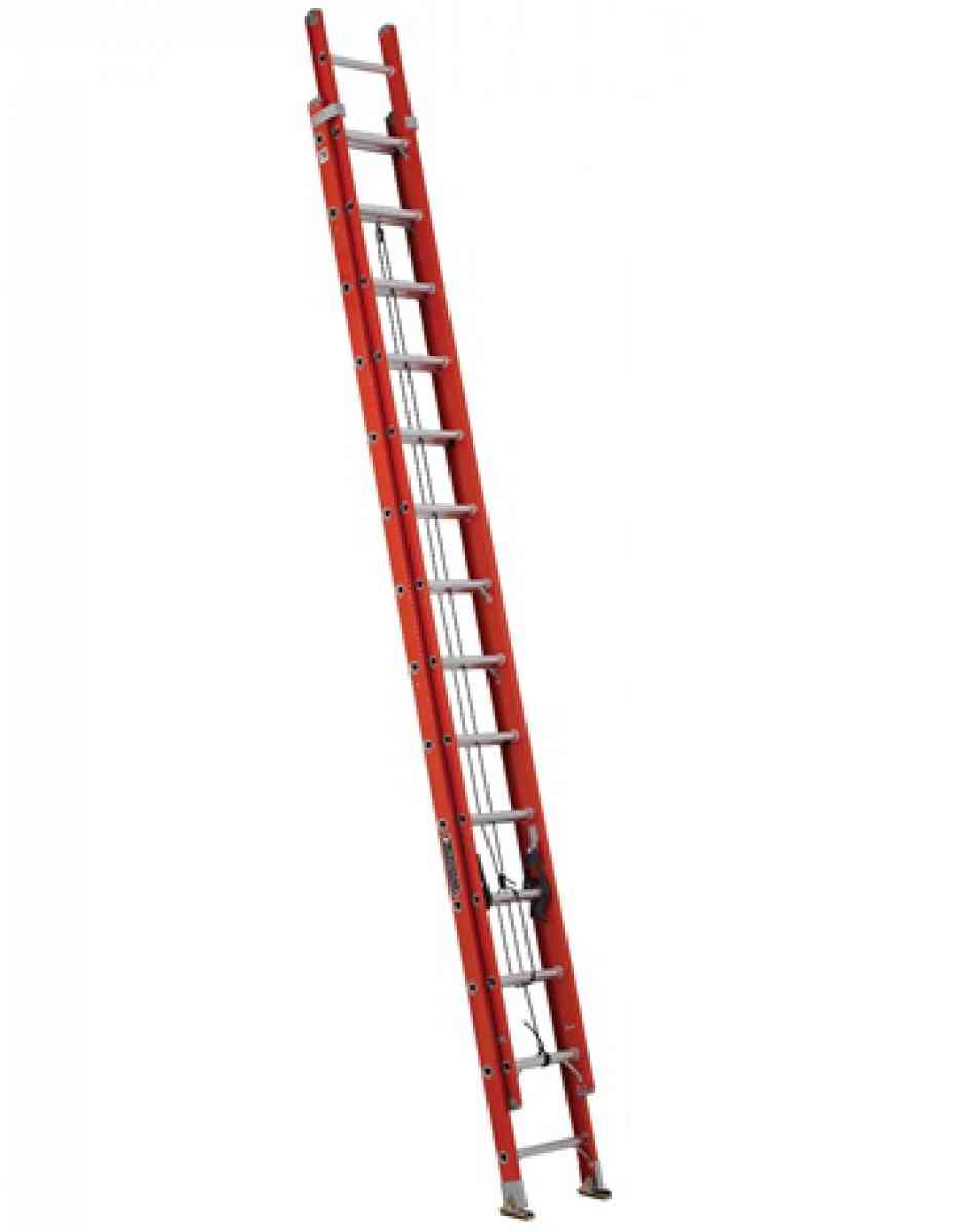 Louisville Ladder FE3228 28ft Fiberglass Extension Ladder 30